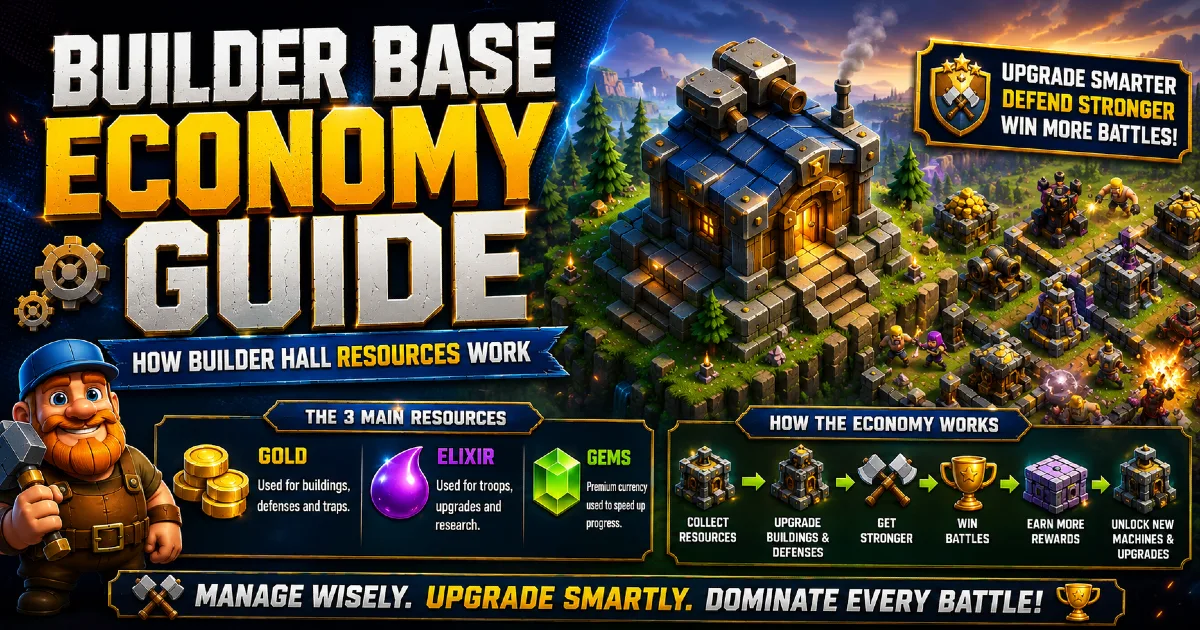 Builder Base Guide: How the Builder Hall Economy Works