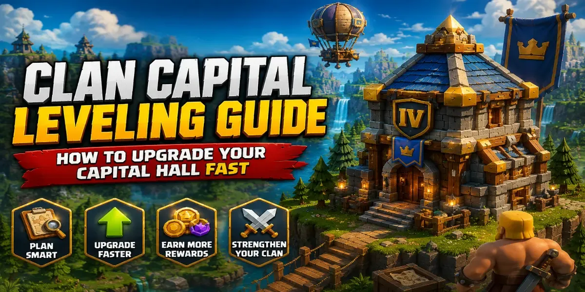 Clan Capital Leveling Guide: How to Upgrade Your Capital Hall Fast