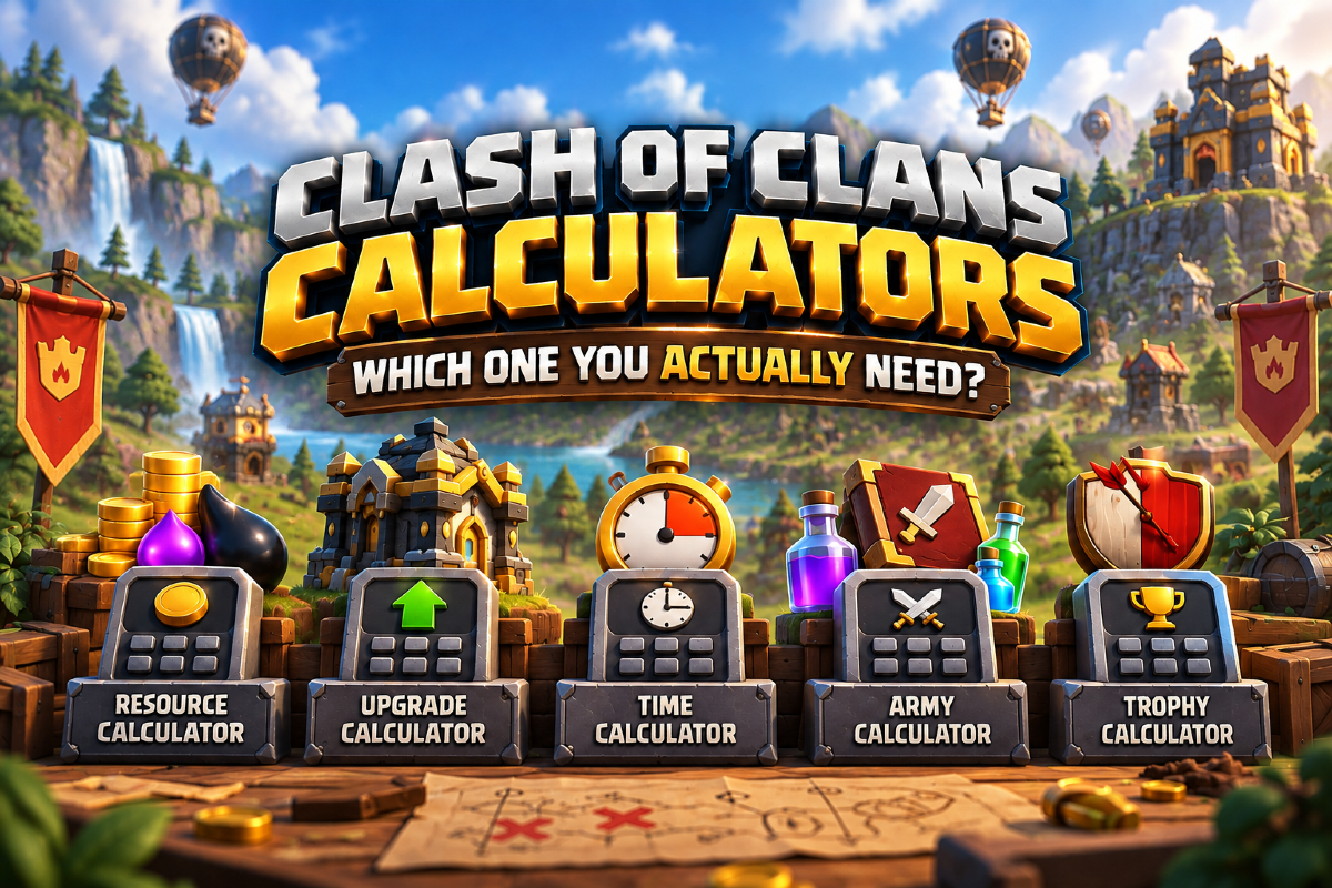 Clash of Clans Calculators: Which One You Actually Need