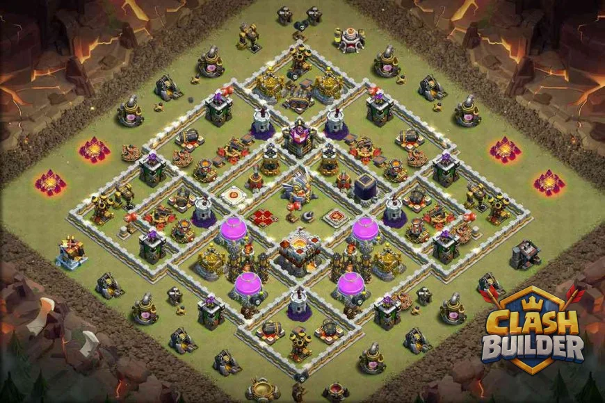 Top TH11 Anti Everything Trophy Layout Copy Link