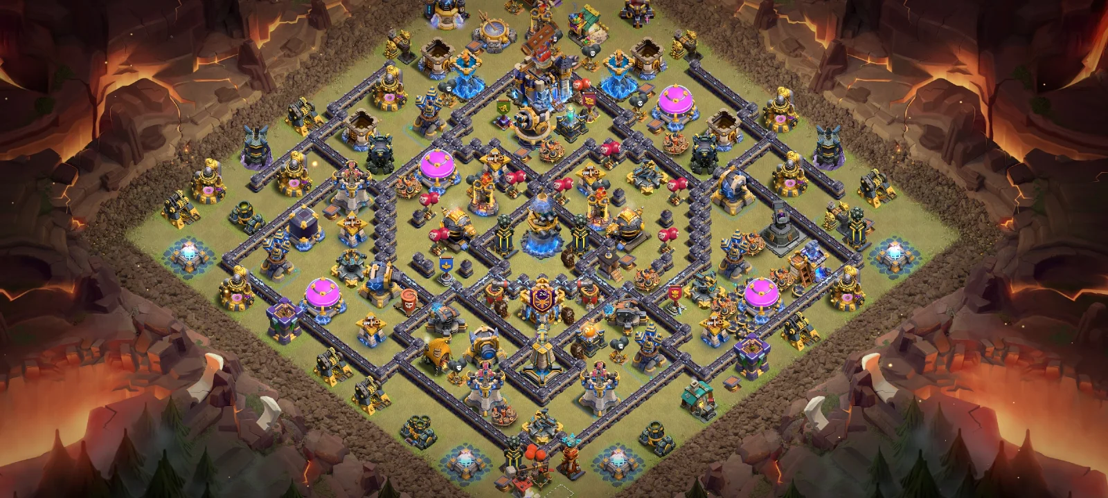 best th18 legend league coc war base
